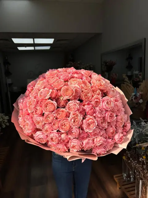 Delivered Bouquet Roses