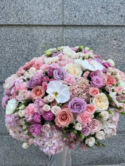 Delivered Bouquet Roses